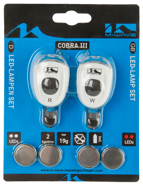 Messingwippe Mini-LED-Beleuchtungsset M-Wave Cobra 3