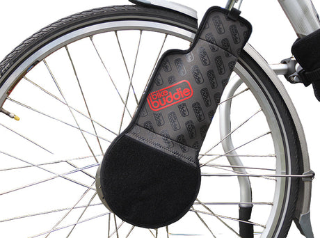 Elvedes Cable Systems BV Elvedes BB2013004 Bikebuddie Duo Gabelschutz-Set (schützt 2 Fahrräder), schützt 2 Vordergabeln