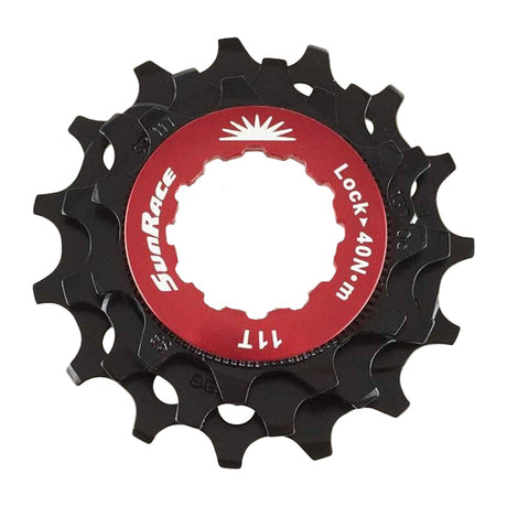 Sturmey-archer europa n.v. Sunrace-Unterlegscheibe mit Kettenrädern 12 V, 10, 12, 14 Zähne, schwarz
