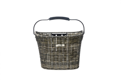 Neue Looxs Mand Rattan Lombok 19L Grau 34x25x25cm