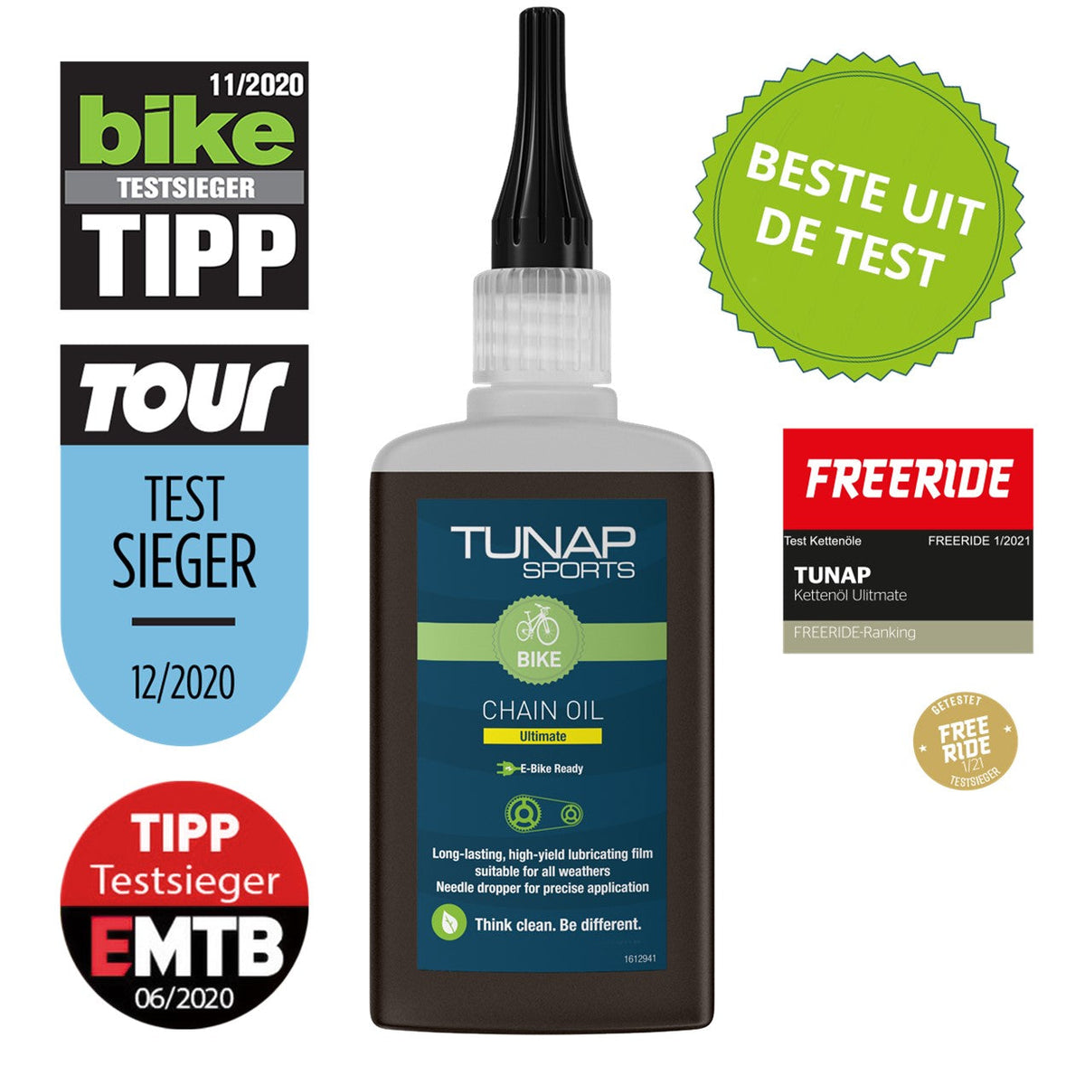 Tunap Benelux NV Tunap Sports Bikeline Ultimate Kettenöl 100 ml