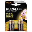 Duracell Plus Power AAA-Batterie 4 Stück