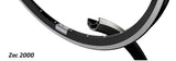 Ryde b.v. velg 26' - 14 zac2000 26 -559 zwart 36 gts.