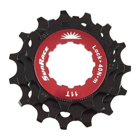 Sturmey-archer europa n.v. Sunrace-Unterlegscheibe mit Kettenrädern 11 V, 11, 13, 15 Zähne, schwarz