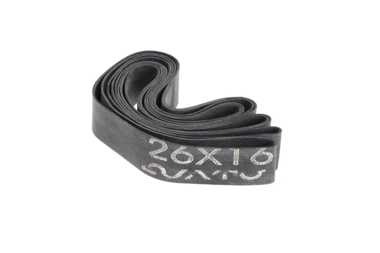 Randglas 16 mm schwarz