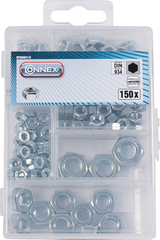 Connex-Sortiment an Sechskantmuttern 150 Stück – dp8500112