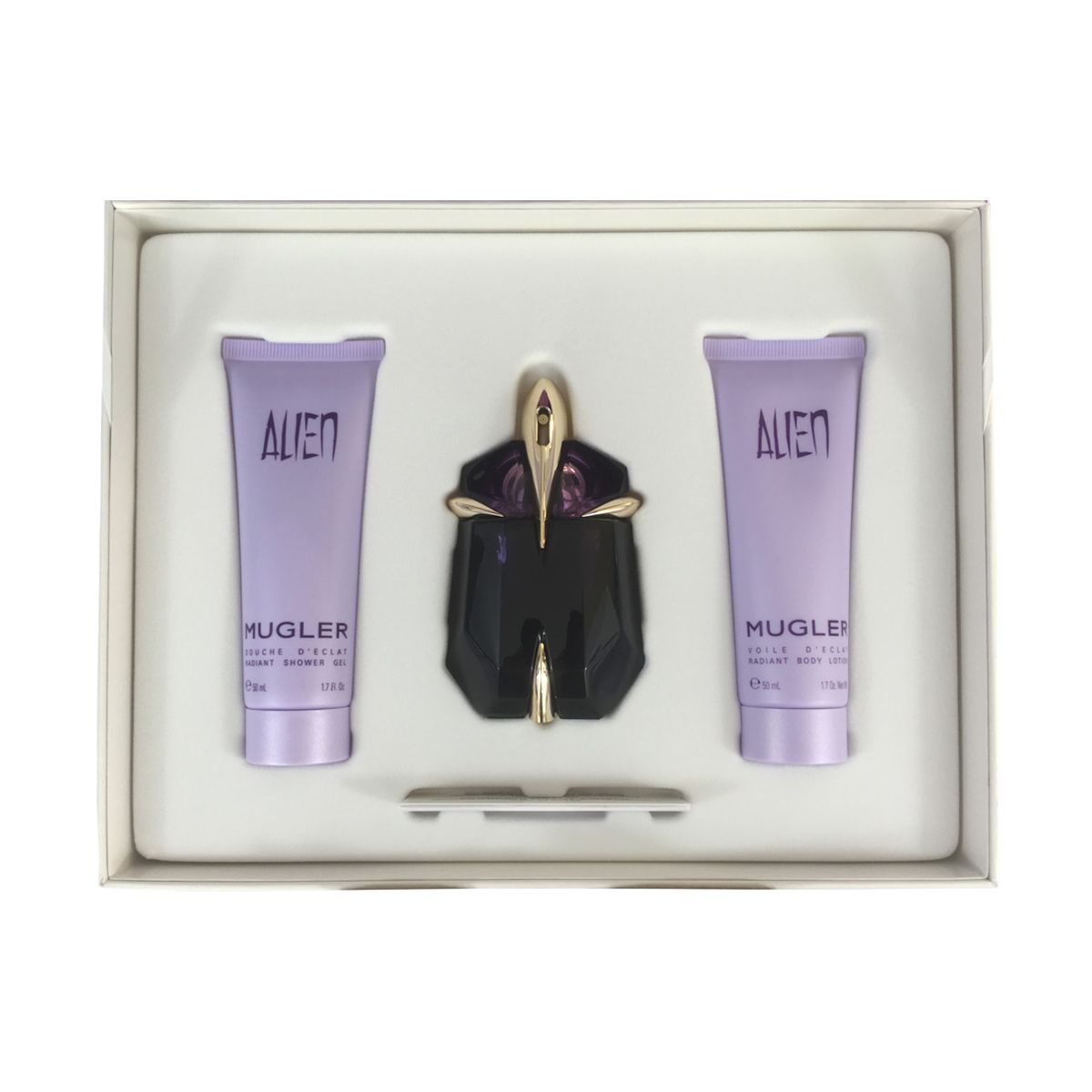 Thierry Mugler Alien Geschenkset Eau de Parfum Spray 60 ml + Körper 50 ml + Eau de Parfum 10 ml