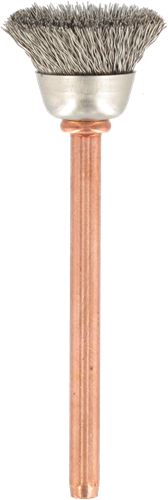Dremel 531 Edelstahlbürste – Arbeits-ø 13,0 mm – 2 Stück