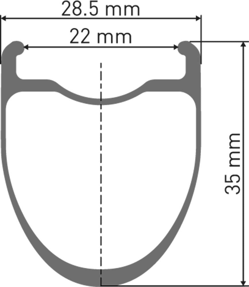 Dt swiss erc 1100 dicut wts 35 28 cl carbon rear wheel