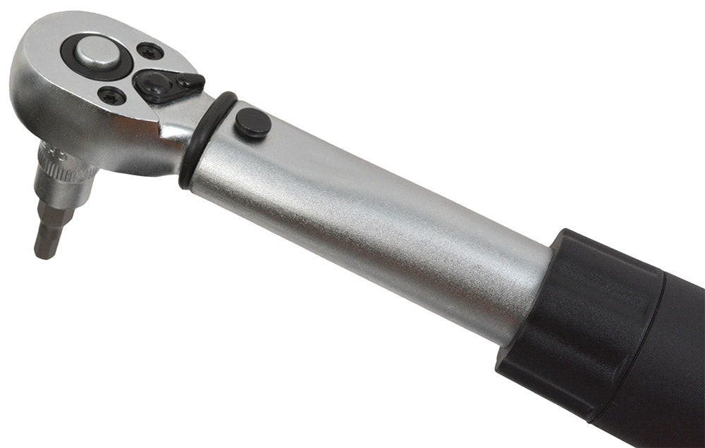 Radon Comp Drehmomentschlüssel 1 4 2-24 Nm + 25-teiliges Bit-Sortiment