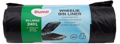 Dumil Müllbeutel für Mülltonnen, 240 l, 10 Stück