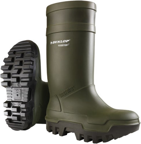 Dunlop c662933 thermo + purofort s5 full safety groen - maat 37 38 (uk5) - 15.032.047.05