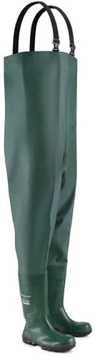 Dunlop nb2klcw work it waadpak s5 | groen | maat 44 - 8713197373865