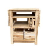 Dutch barbecuetafel teak 129,5x59,5x80cm