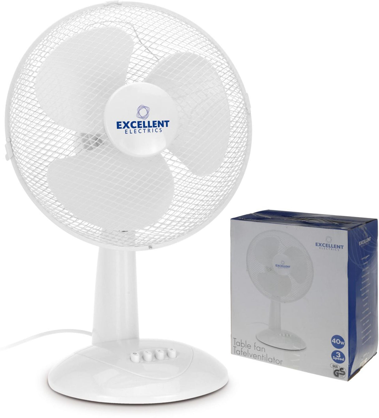 Hervorragendes elektrisches Ventilatortischmodell 30 cm