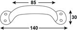 Connex-Griff 125x76x30mm vz - dy2000411