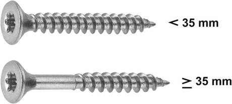Connex Universalschraube tx 4x40 10 Edelstahl4 - dy3254040
