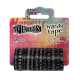 Ranger Ink Ranger • Dylusions Washi Tape Set Schwarz 3,5 cm x 5,5 m 12 Stück