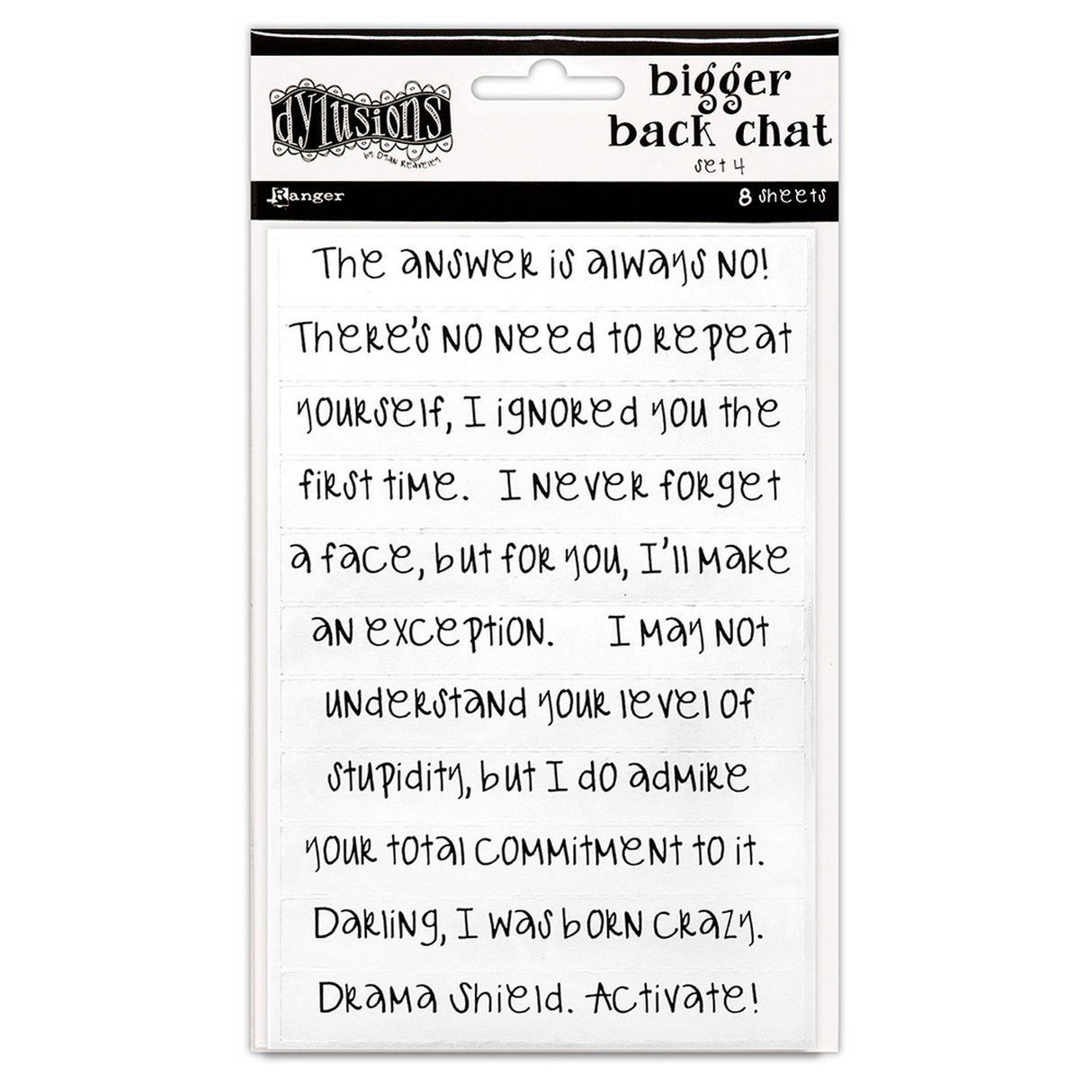 Ranger Ink Ranger • Dylusions größerer Rückenchat 4 weiß