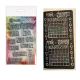 Ranger Ink Ranger • Dylusions Diddy Clear Stamps, monatlich verpackt
