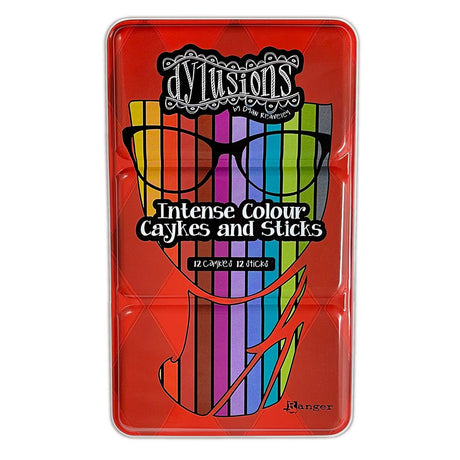 Ranger Ink Ranger • Dylusions Intense Color Caykes Sticks Set 1 12-tlg
