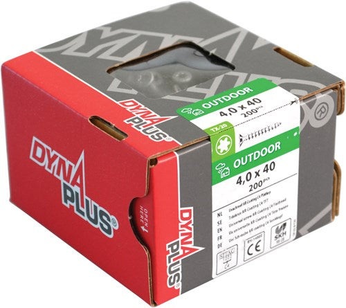 Dynaplus constructieschroef ar-coating platkop deeldraad +snijpunt torx tx40 8.0x150 70 | 50 stuks - 0281.08.63101