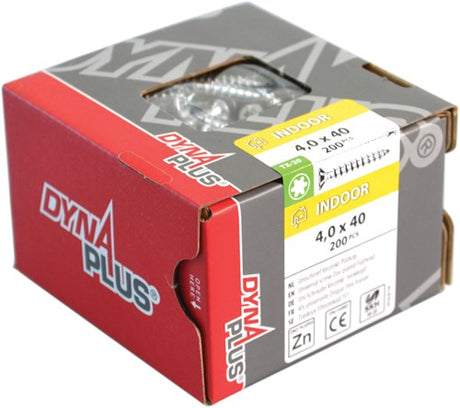 Dynaplus constructieschroef verzinkt platkop deeldraad +snijpunt torx tx40 8.0x80 42 | 50 stuks - 0281.01.62401