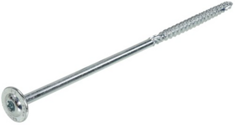 Dynaplus houtbouwschroef verzinkt tellerkop deeldraad +snijpunt torx tx30 6.0x240 100 | 50 stuks - 0286.01.53001