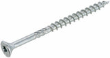 Dynaplus unischroef spaanplaatschroef verzinkt platkop deeldraad torx tx25 5.0x80 42 | 500 stuks - 0289.11.42401