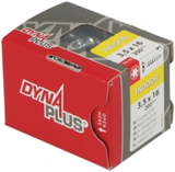 Dynaplus unischroef spaanplaatschroef vz (verzinkt) pk (platkop) torx tx15 3.5x16 | 200 stuks - 0281.01.16701