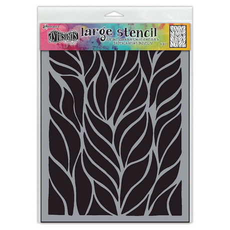 Ranger Ink Ranger • Dylusions Dyamond-Schablone, große Wedel voller Spaß