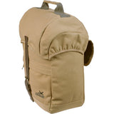 Greenlands einzelne Fahrradtasche aus Segeltuch für Reisen, 20 Liter, 30 x 37 x 17 cm – Kamel