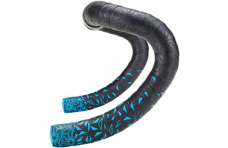 Supacaz – Super klebriges Kush Star Fade Lenkerband schwarz neonblau