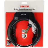 Simson Rahmenschloss universal breit E-Bike Einsatz 80mm Art**