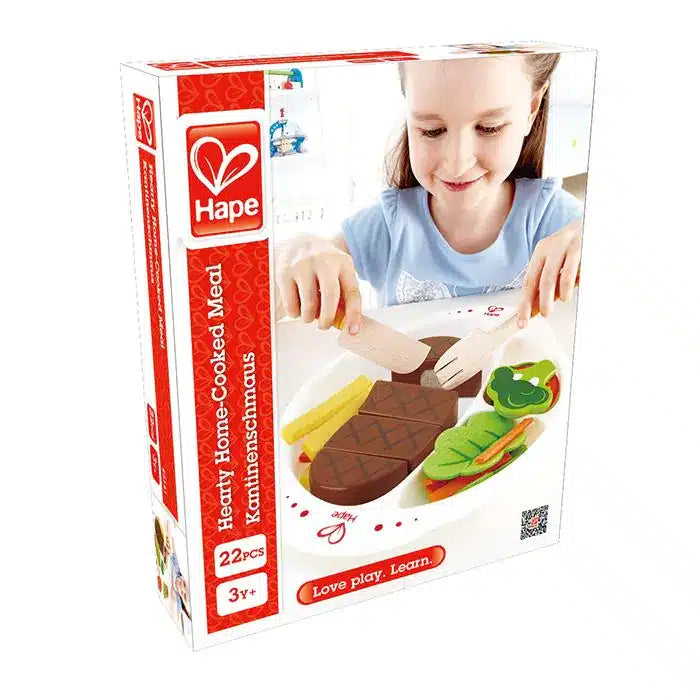 Edugro hape warme maaltijd van hout