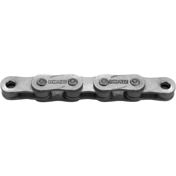 KMC Z1EHX schmale EPT extra lang 128 Schakels E -Bike -Schloss - 7,8 mm Stift - dunkles Silber
