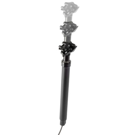 M-Wave Dropper-Sattelstütze schwebend 0-170 mm höhenverstellbar ø30,9 mm - 480 mm
