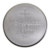 Messing-Wippknopfbatterie Typ CR2032, Packung mit 5 Stück