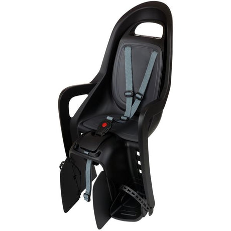 Polisport Plasticos S.A. Polisport Rücksitz Groovy Black Serie Mik-HD Schwarz
