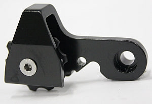 Gazelle Flowline Kettenspanner – Schwarz, Aluminium, 11 Zähne, 80 mm, 63 Gramm