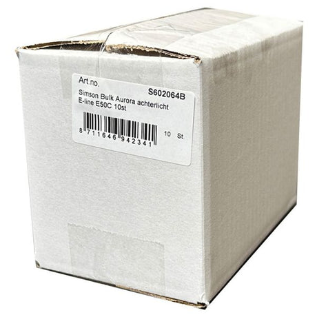 Rema Tip Top Niederlande b.v. Simson s602064b Bulk Aurora Rücklicht E-Line E50C 10 Stück
