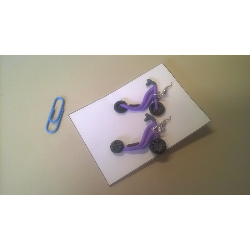 Ohrringset Roller - lila