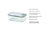 Mepal Frischhaltedose Easyclip Glas 2250ml