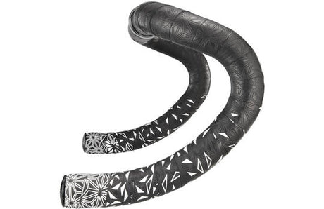 Supacaz – Super klebriges Kush Star Fade Lenkerband schwarz und weiß
