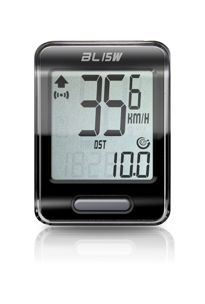 Echowell Fahrradcomputer BL15W kabellos mit 15 Funktionen