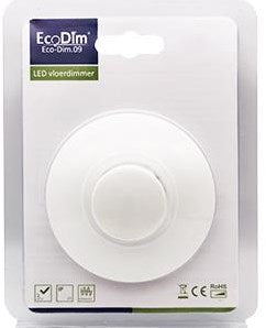 Enzo ecodim led vloerdimmer wit universeel 230v 0-50w - 4365312