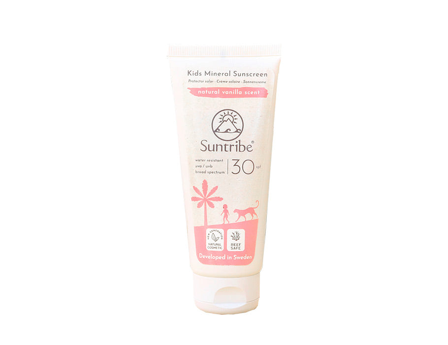 Suntribe Sonnenschutzmittel – LSF 30 – Vanille – Kinder – 100 ml