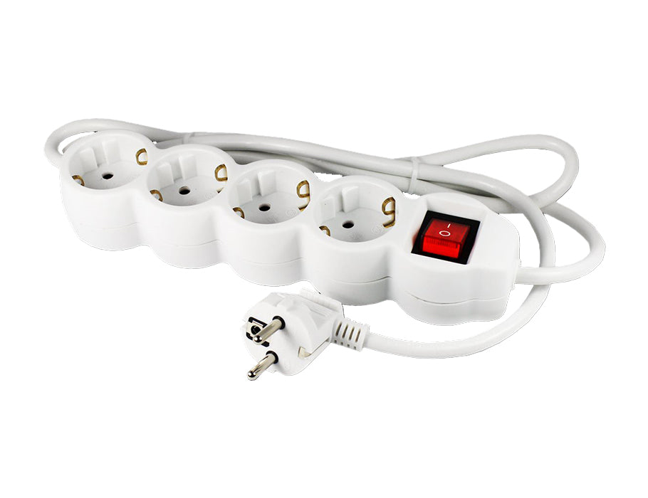 Ecosavers Socket mit Switch - 4 Ports