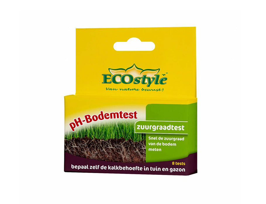 Ecostyle Bodentest - pH-Säuretest - 8 Stk