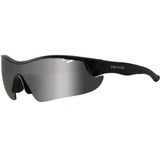 Trivio – Fahrradbrille Vento Nova, schwarze Linse, schwarzer Spiegel
